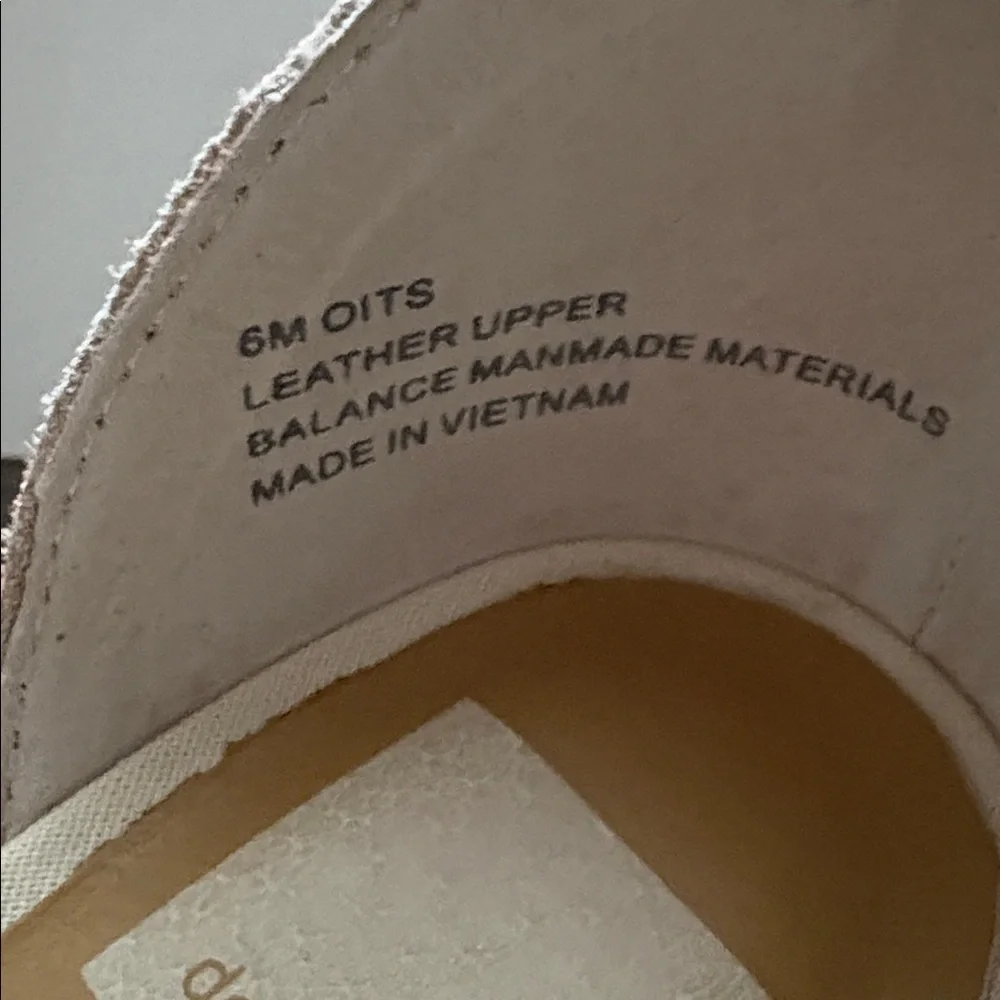 Dolce Vita Tan Suede Espadrille Platform Wedge Sandals Size 6